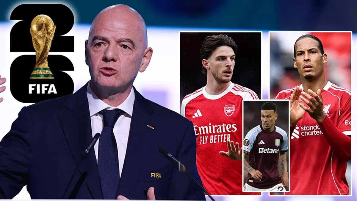 Gianni Infantino hablando sobre la Copa Mundial 2026