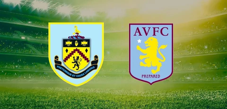 Escudos de Burnley y Aston Villa