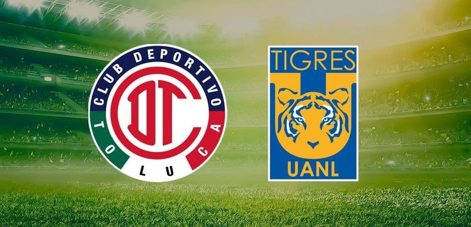 Logos de Toluca y Tigres UANL