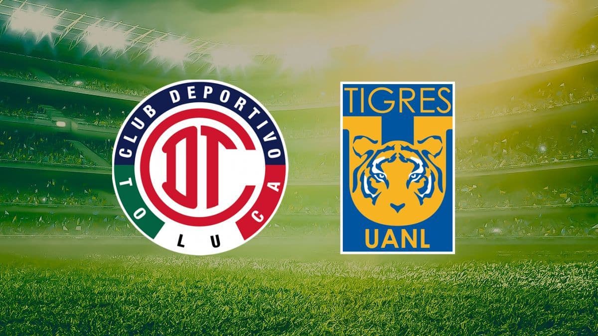Logos de Toluca y Tigres UANL