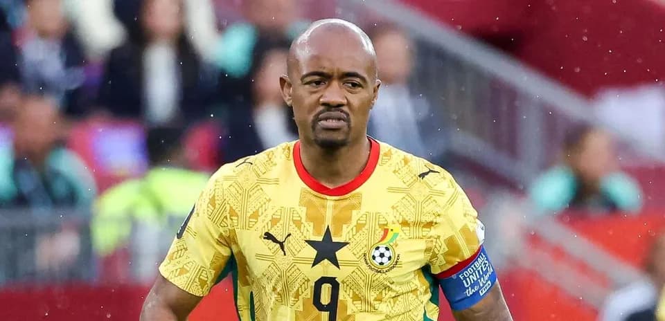 Jugador de Ghana en acción durante un partido