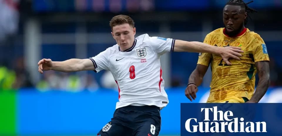 Jugador de Inglaterra en acción durante el partido