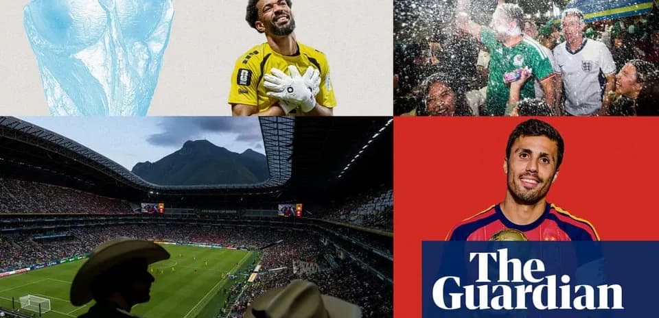 Montaje con momentos del Mundial de fútbol