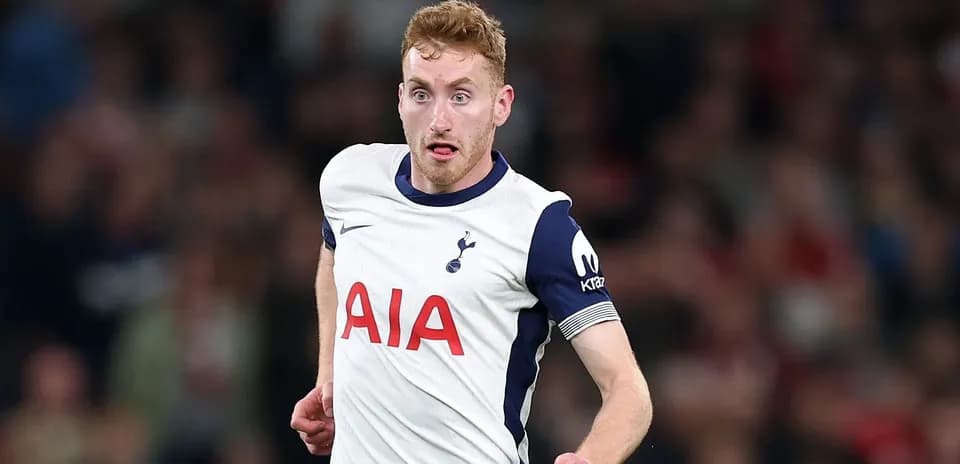 Jugador del Tottenham corriendo durante un partido