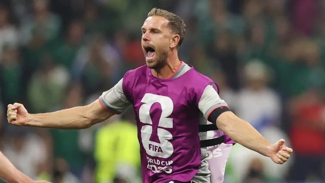 Jugador celebrando en el Mundial de la FIFA 2026
