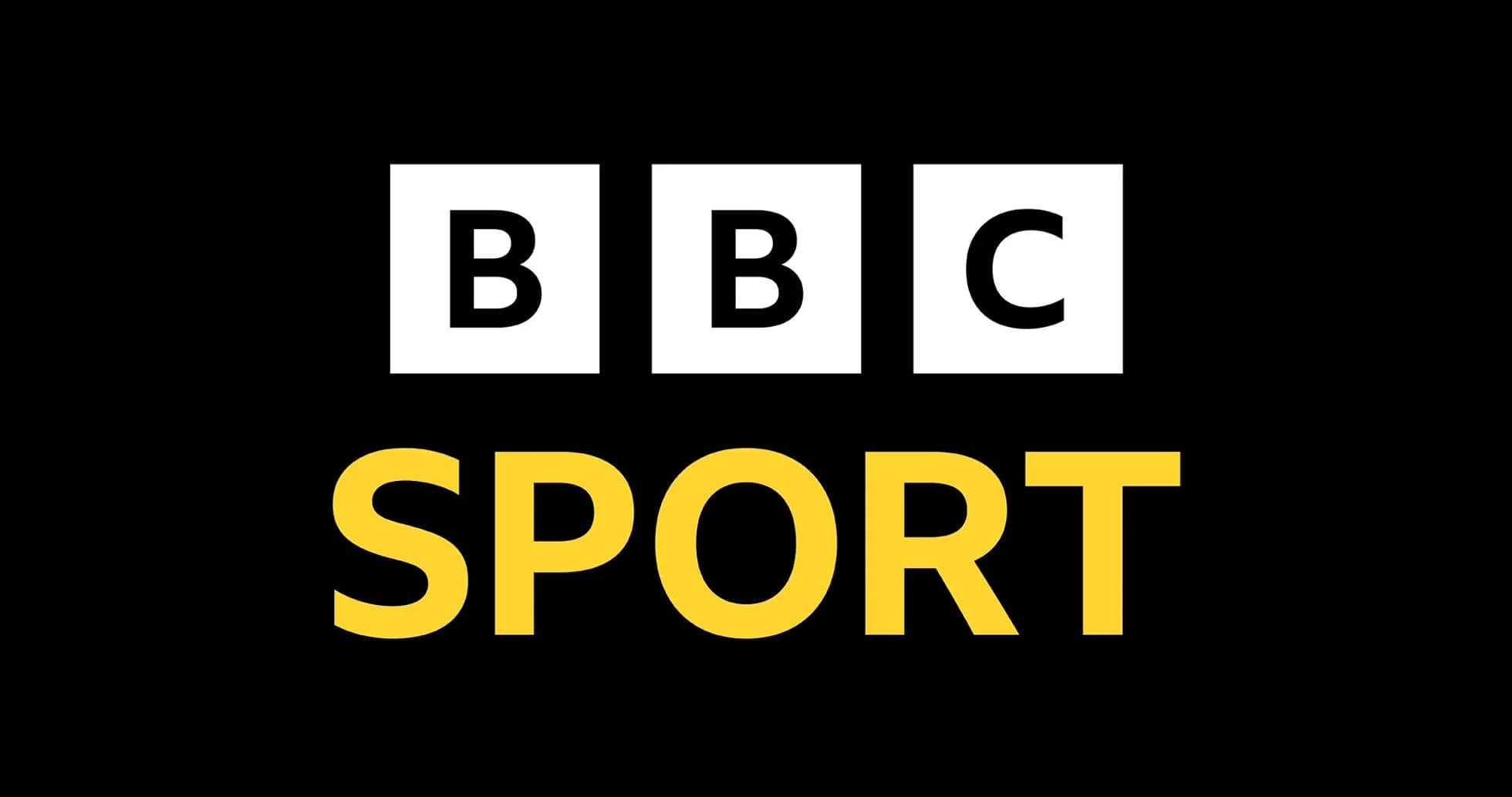 Logo de BBC Sport sobre fondo negro
