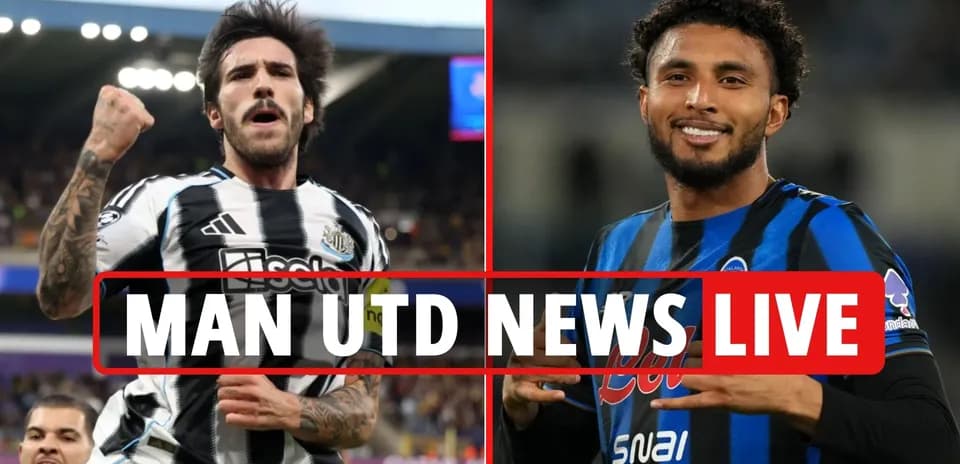 Jugadores de Newcastle y Atalanta posando para noticia