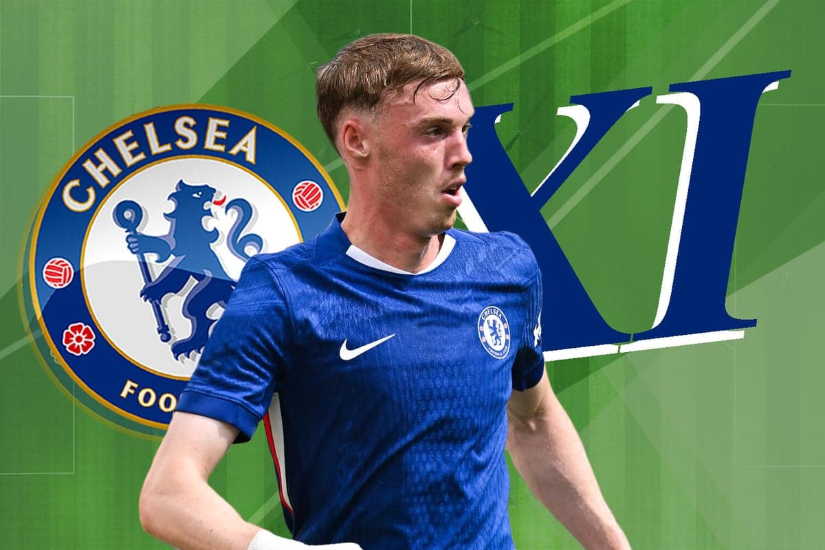 Jugador de Chelsea con uniforme azul en acción