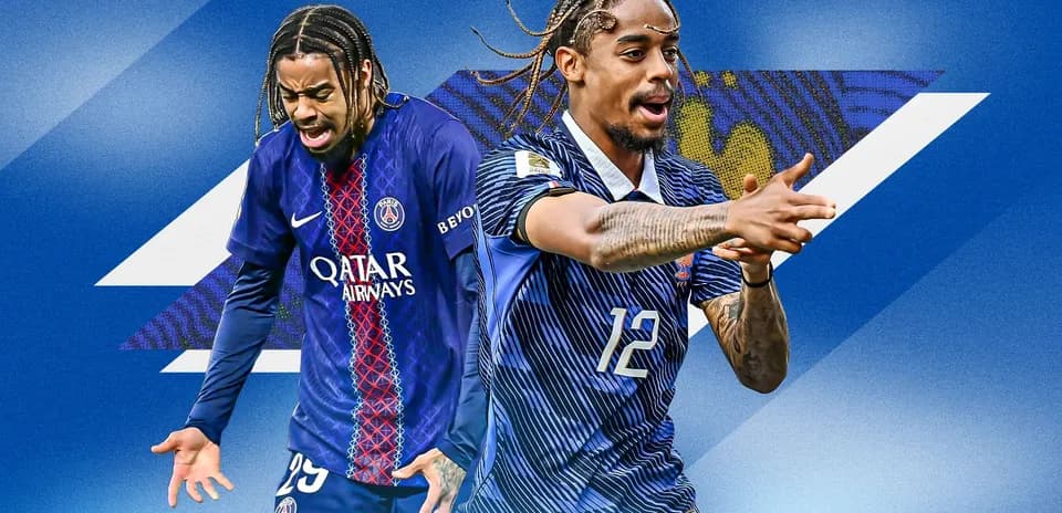 Jugador de PSG y selección mostrando acciones en el campo