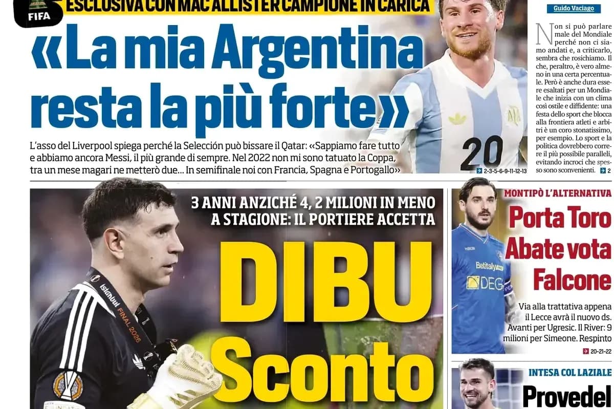 Titulares sobre la selección argentina y jugadores destacados Titulares sobre la selección argentina y jugadores destacados