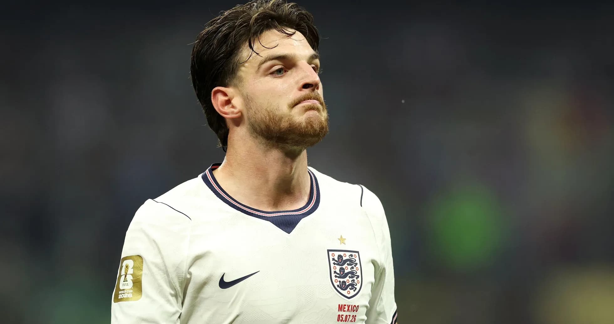 Jugador de Inglaterra en acción durante un partido Jugador de Inglaterra en acción durante un partido