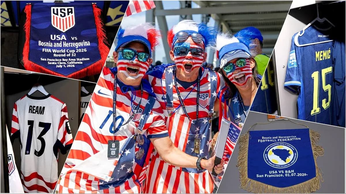 Aficionados de Estados Unidos en el estadio Aficionados de Estados Unidos en el estadio