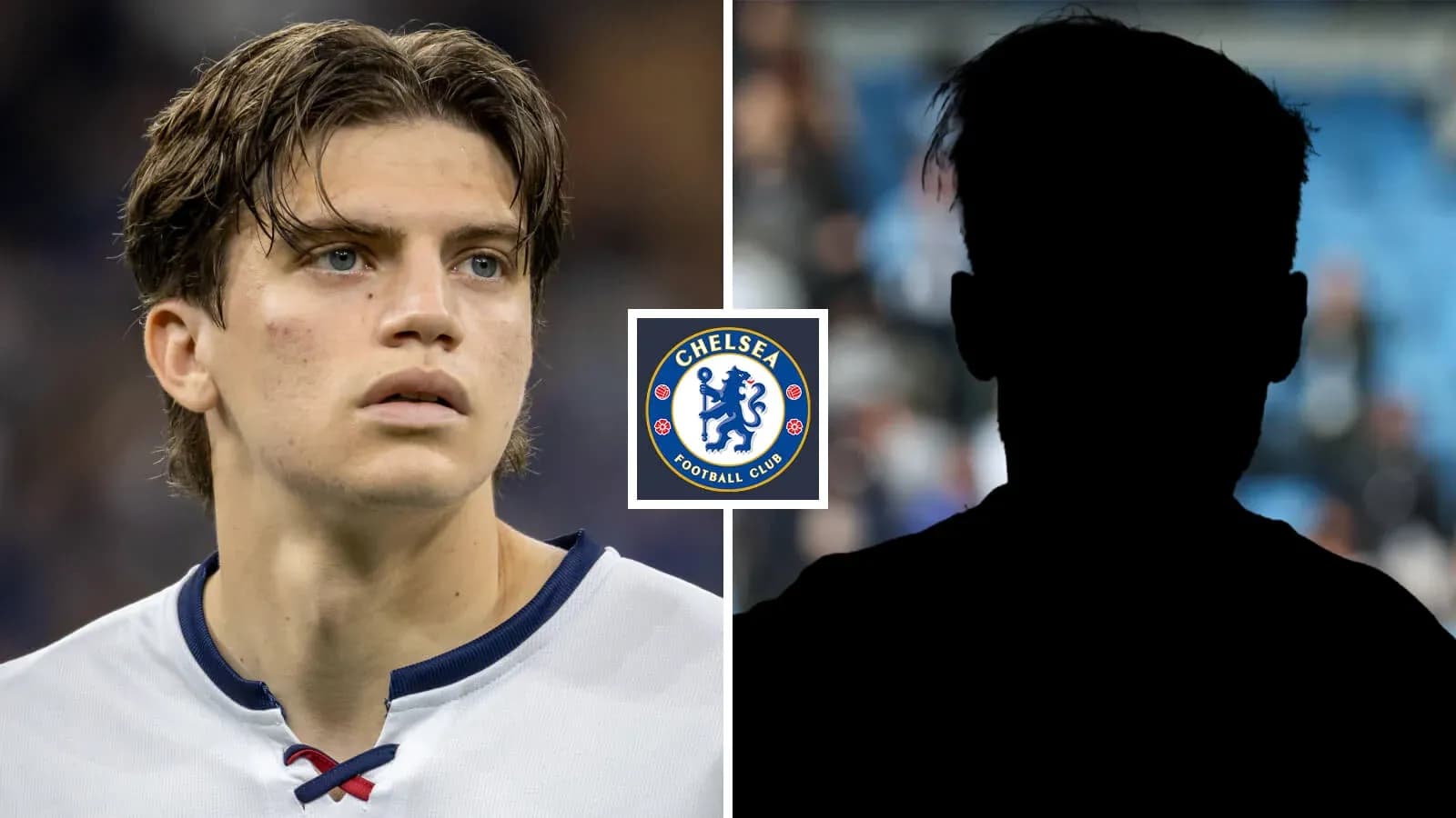 Jugador de Chelsea mirando hacia la cámara Jugador de Chelsea mirando hacia la cámara