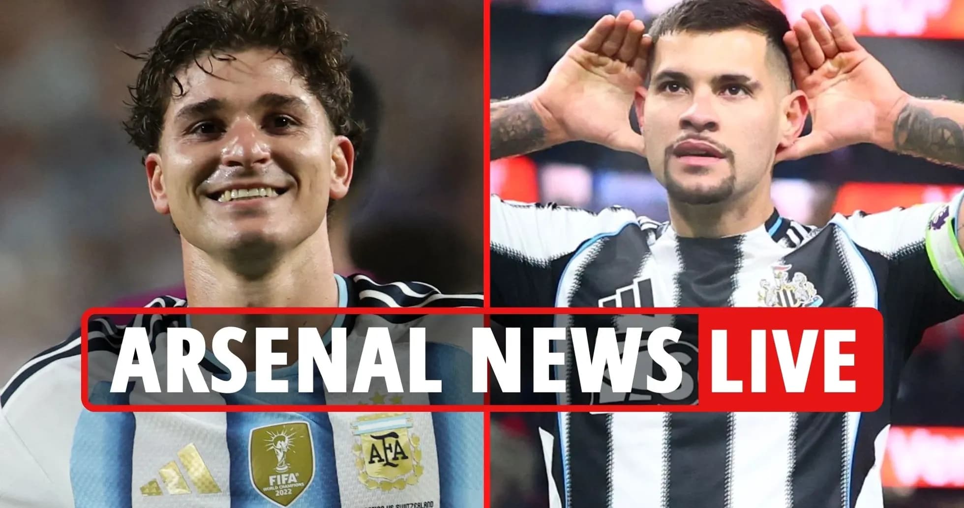 Jugadores de Argentina y Newcastle en acción Jugadores de Argentina y Newcastle en acción