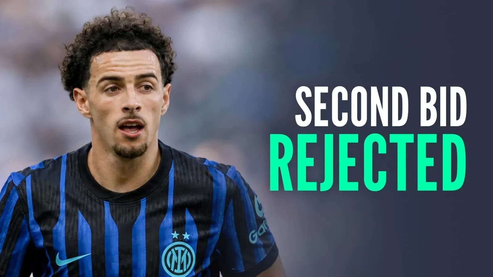 Jugador de Inter de Milán durante un partido Jugador de Inter de Milán durante un partido